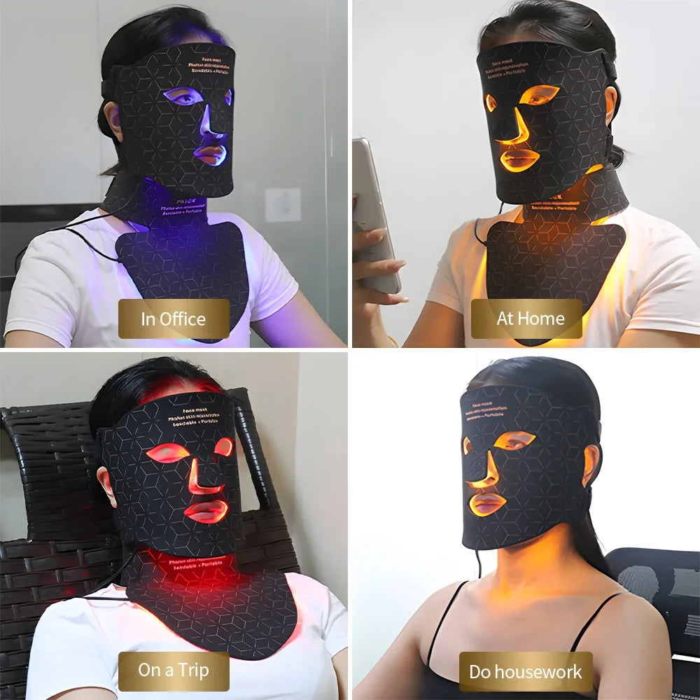 LED LIGHT THERAPY SKINCARE MASK